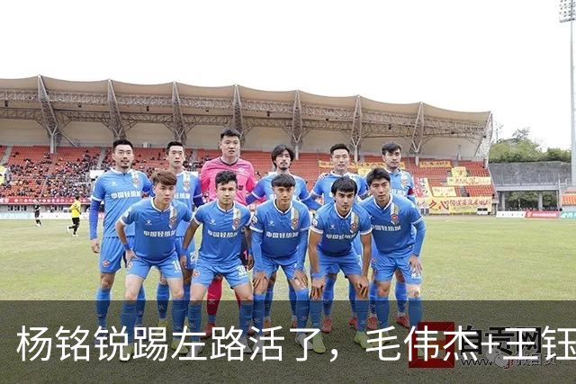 杨铭锐踢左路活了，毛伟杰+王钰栋国足未来双雄，大连3将身背3黄